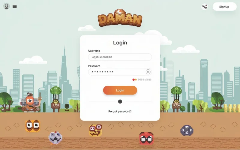 Daman Game Login